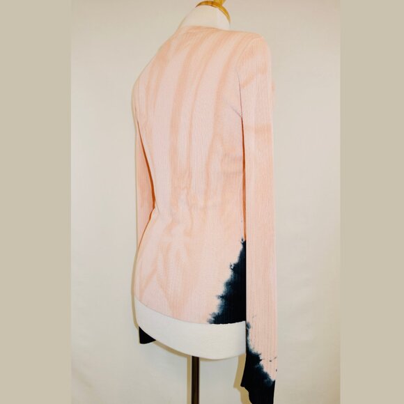 Proenza Schouler Pink Dip Tie Dye Long Sleeve Top - Size M - Picture 6 of 14